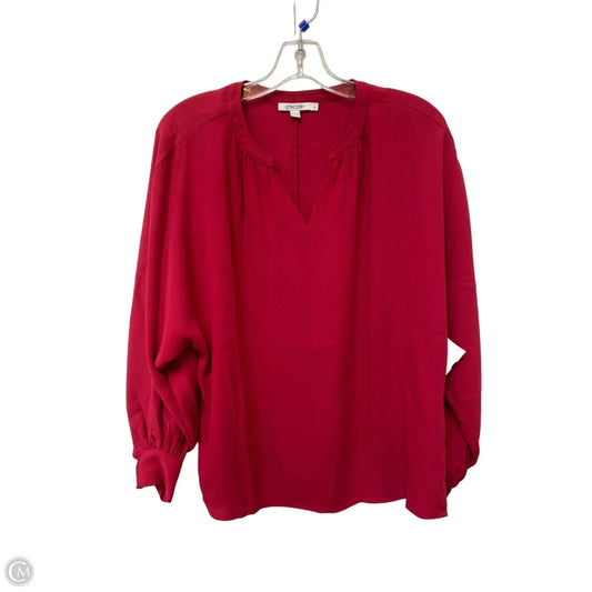 Top Long Sleeve By Chicos In Pink, Size: 8