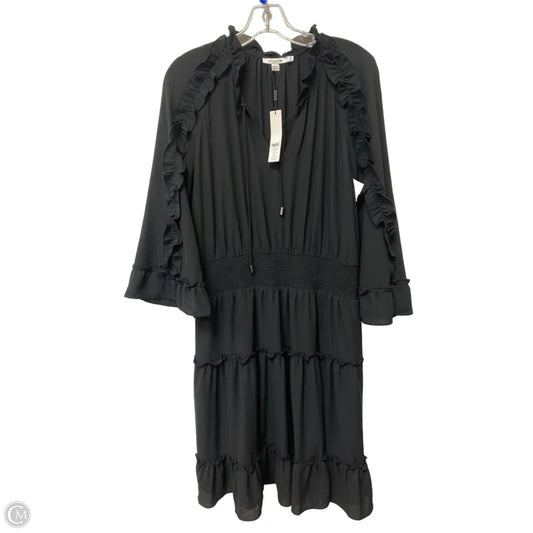 Dress Casual Midi By Chicos In Black, Size: 10