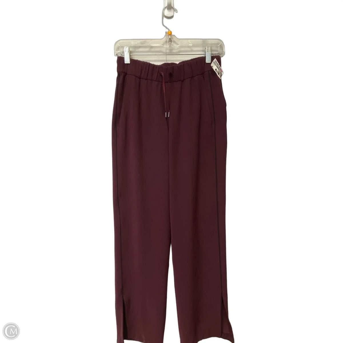 Athletic Pants By Lululemon In Maroon, Size: 4