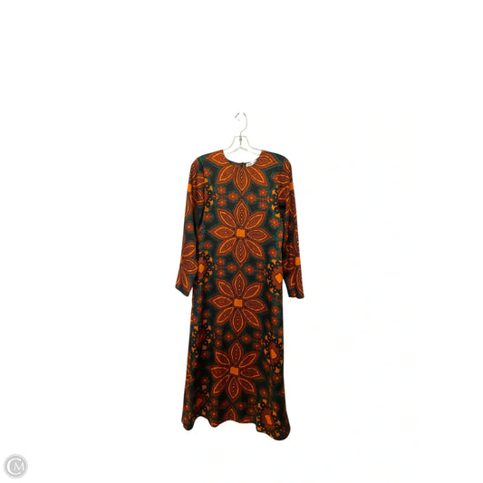 Dress Casual Maxi By Zara In Multi-colored, Size: Xs