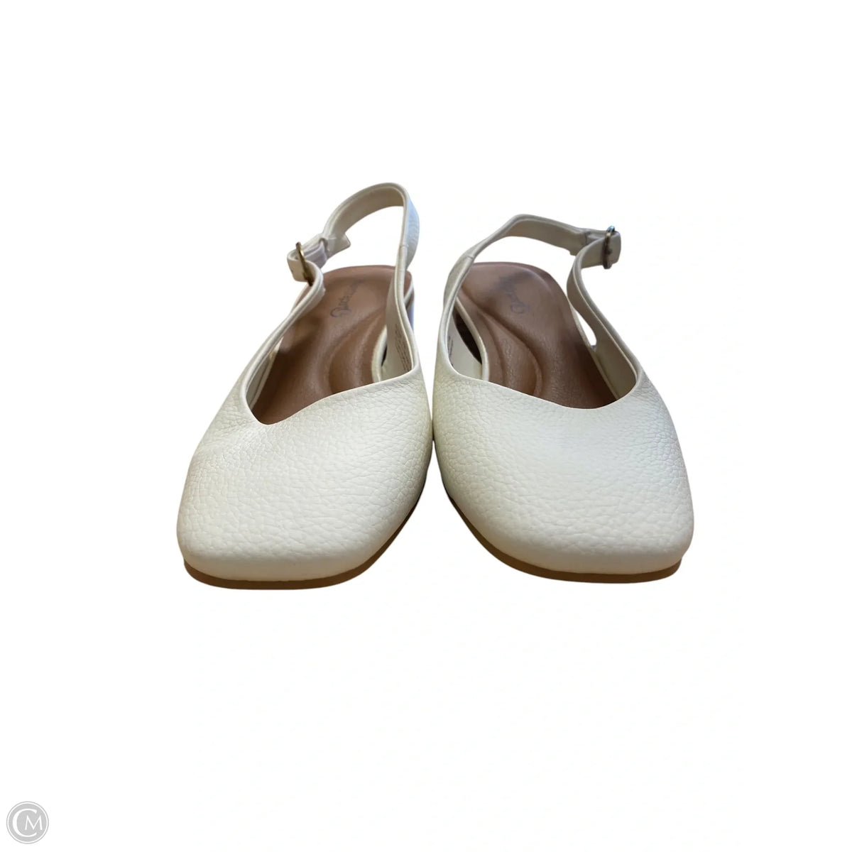 Shoes Heels Block By Bare Traps In Cream, Size: 7