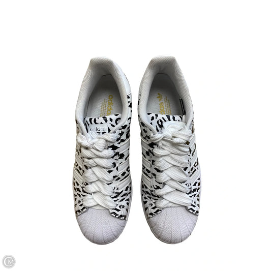 Shoes Sneakers By Adidas In Black & White, Size: 7.5