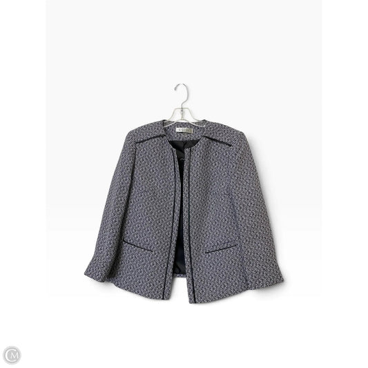Blazer By Kasper In Blue & White, Size: 12