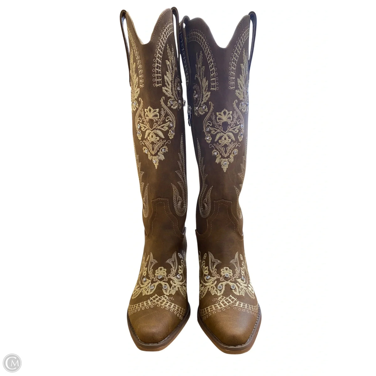 Boots Western By Clothes Mentor In Brown, Size: 6