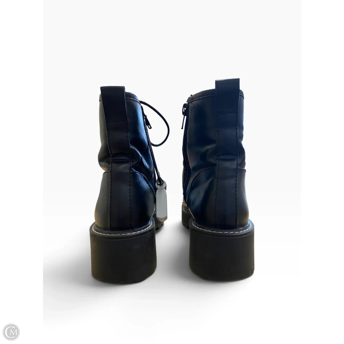 Boots Combat By Madden Girl In Black, Size: 6.5