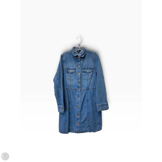 Dress Designer By Frye In Blue Denim, Size: M