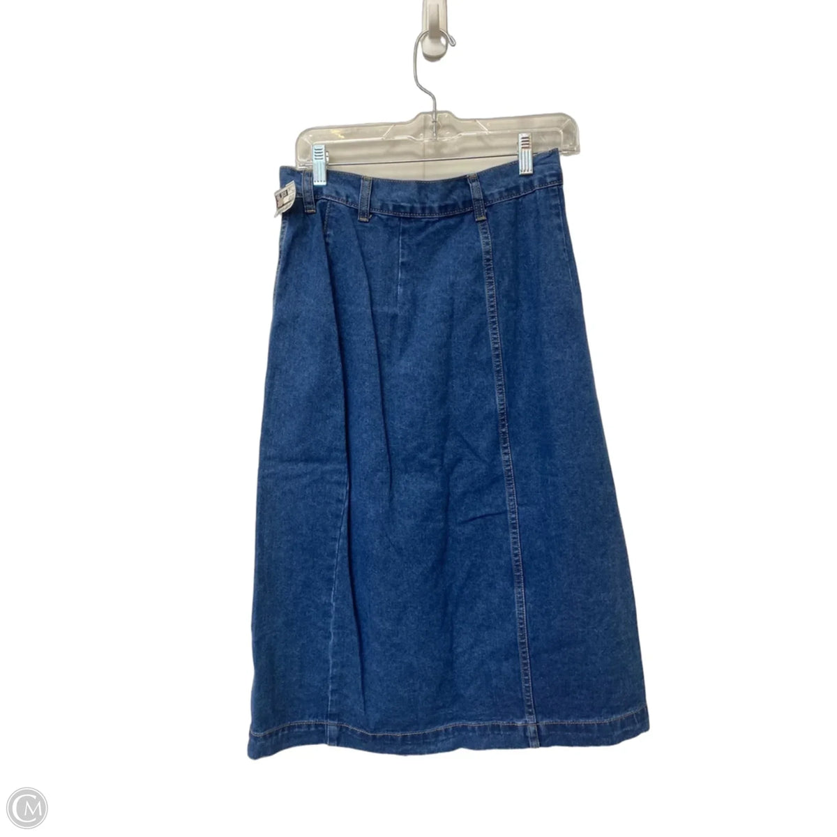 Skirt Maxi By Dazy In Blue Denim, Size: L