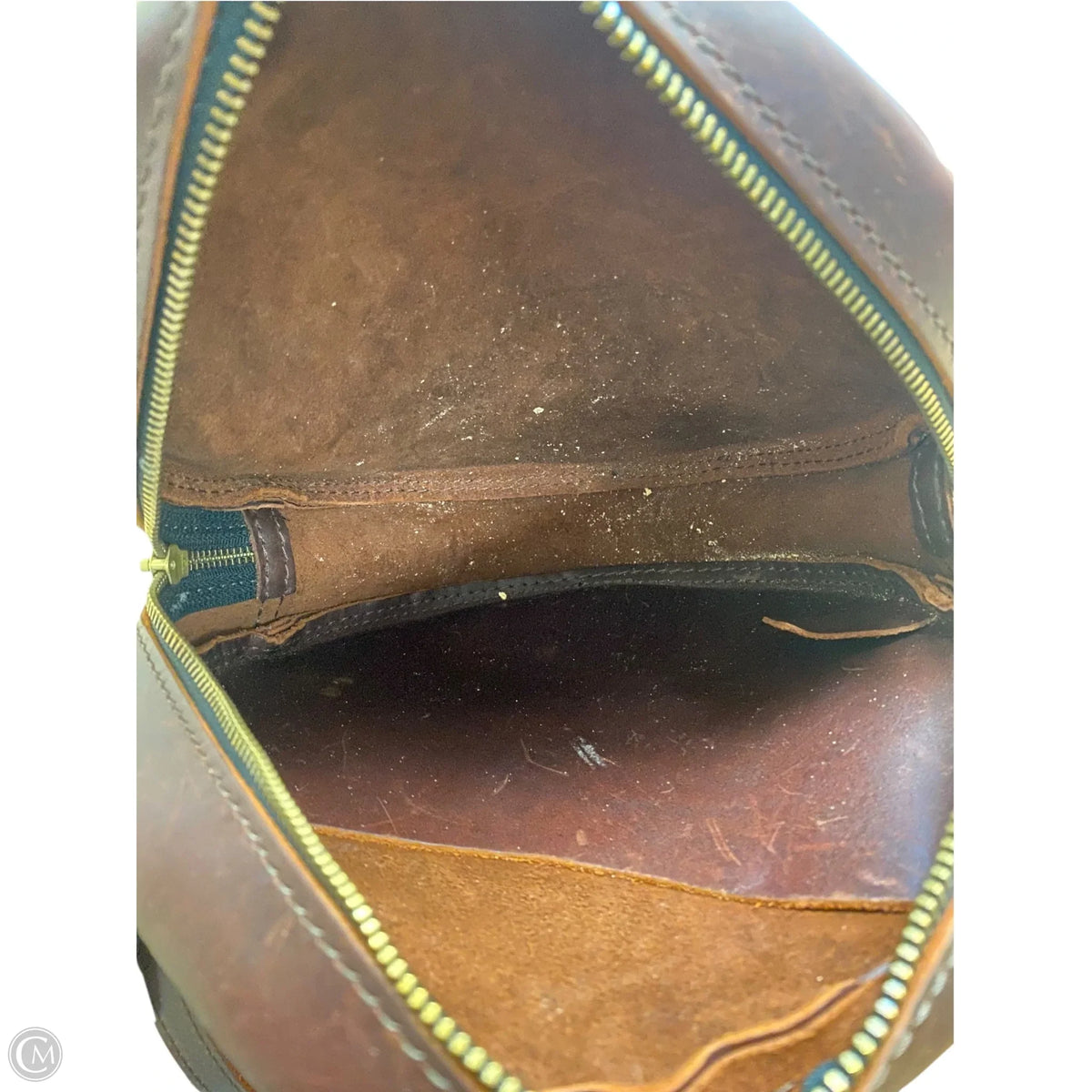 Handbag Leather By Portland Leather, Size: Medium