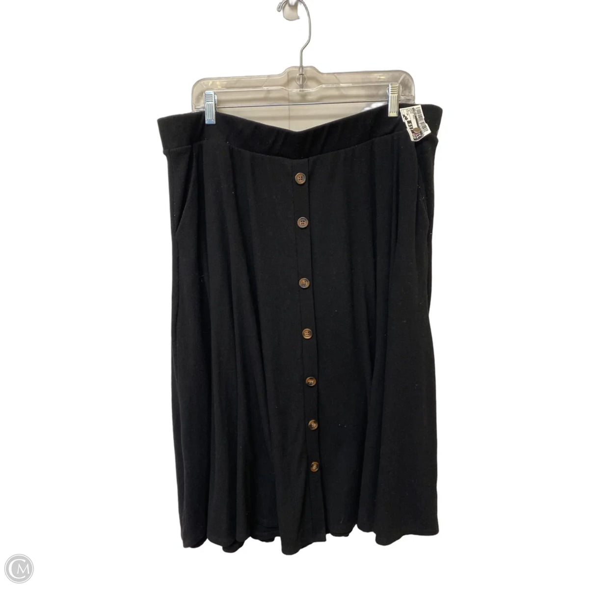 Skirt Midi By Torrid In Black, Size: 3x