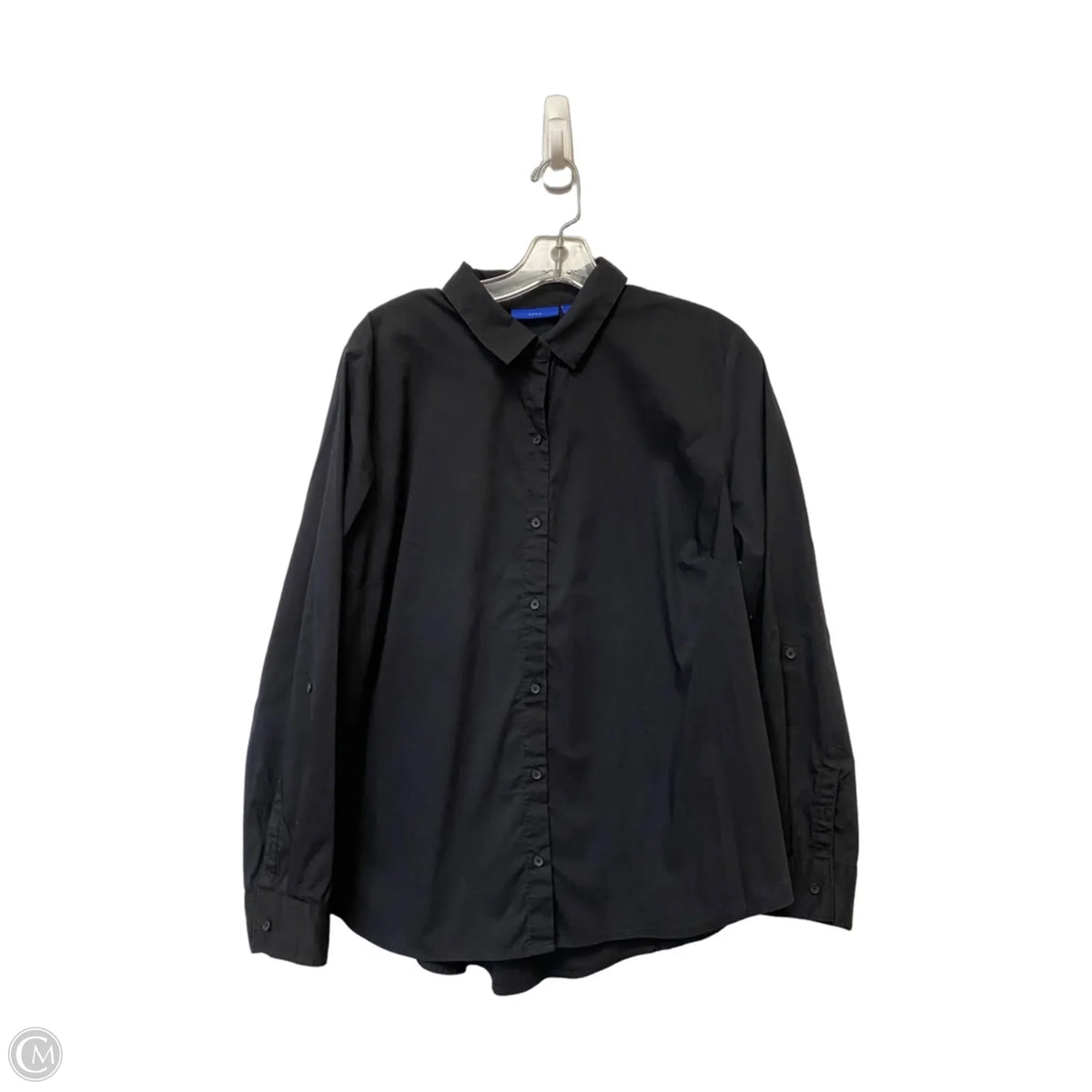 Top Long Sleeve By Apt 9 In Black, Size: Xl