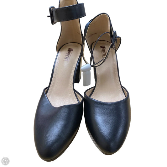 Shoes Heels Block By Clothes Mentor In Black, Size: 9