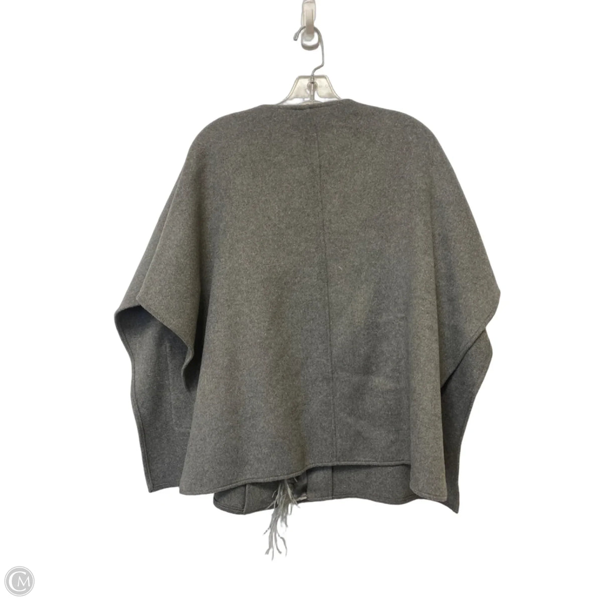 Poncho By Talbots In Grey, Size: S