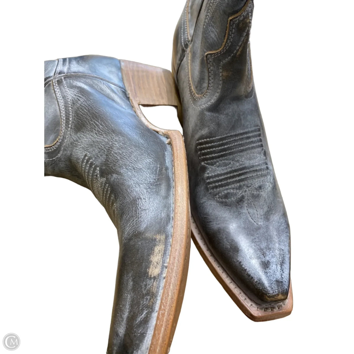 Boots Western By Freebird In Grey, Size: 8