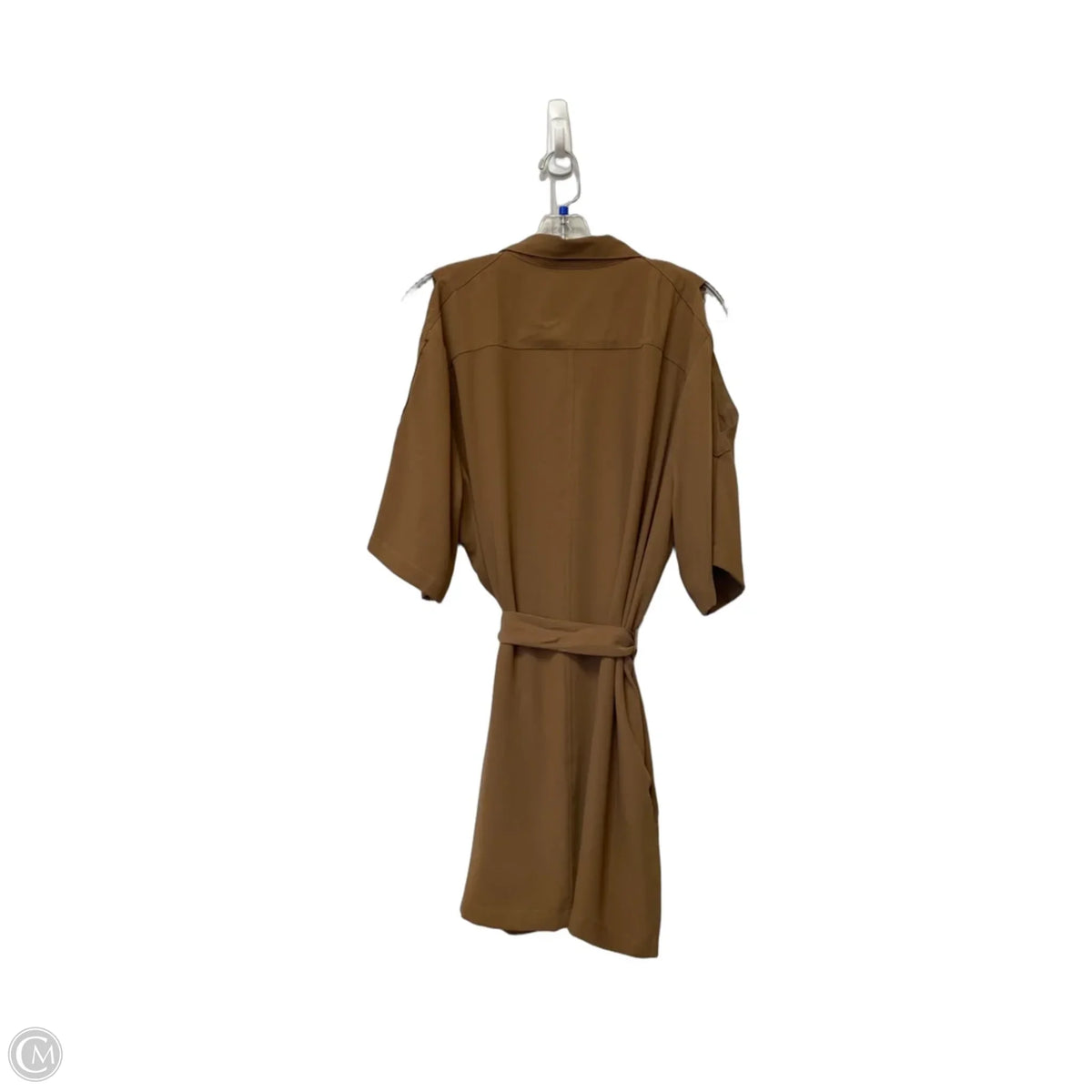 Tunic Short Sleeve By Chicos In Brown, Size: Xlp