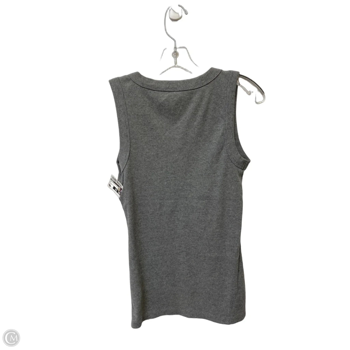 Top Sleeveless Basic By Sonoma In Grey, Size: M