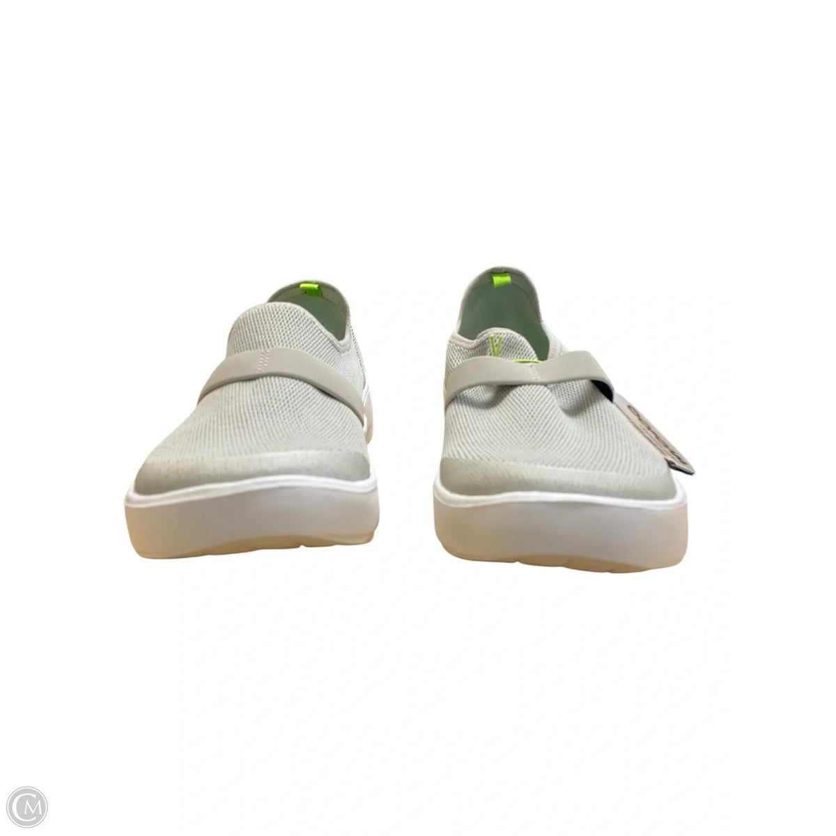 Shoes Athletic By Oofos In Grey, Size: 9