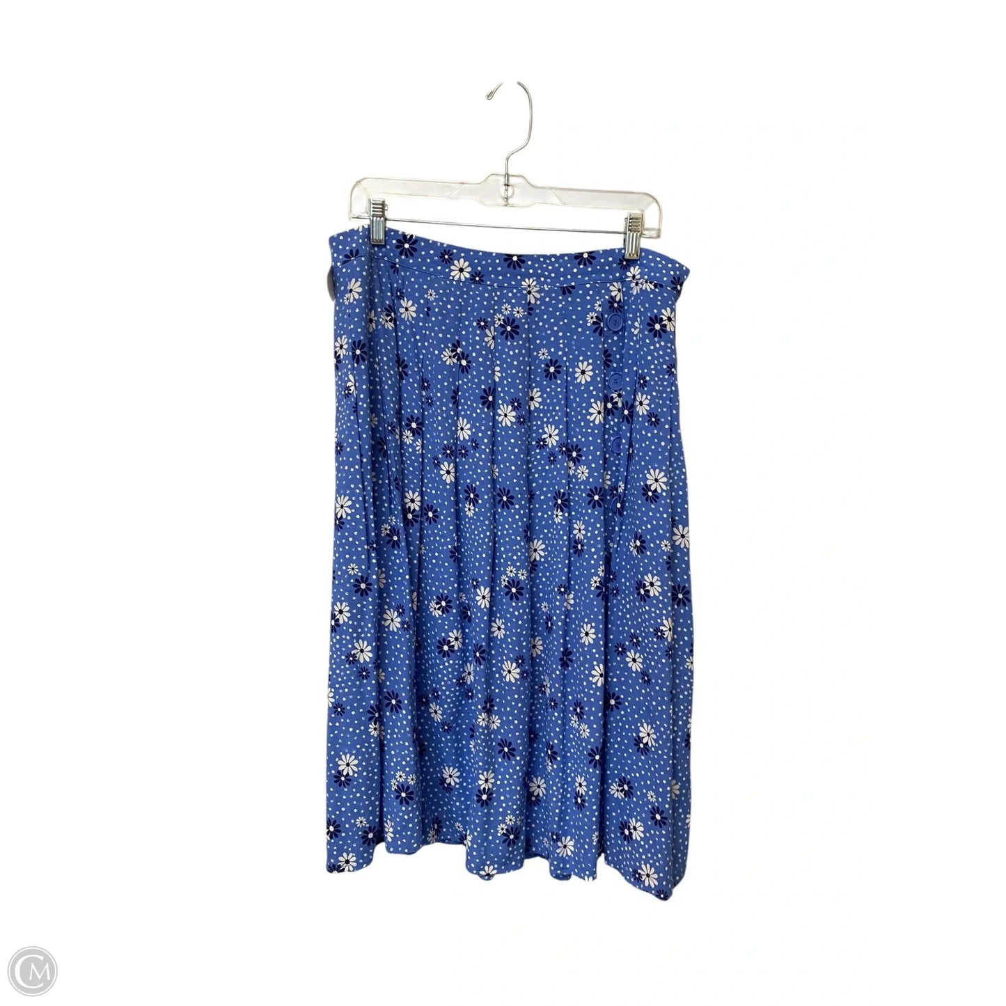 Skirt Maxi By Talbots In Blue, Size: 14