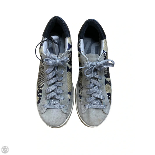 Shoes Sneakers By P448 In Snakeskin Print, Size: 8