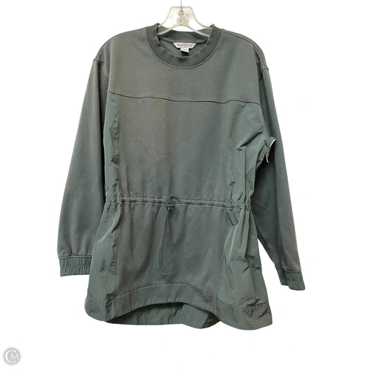 Sweatshirt Crewneck By Athleta In Green, Size: L