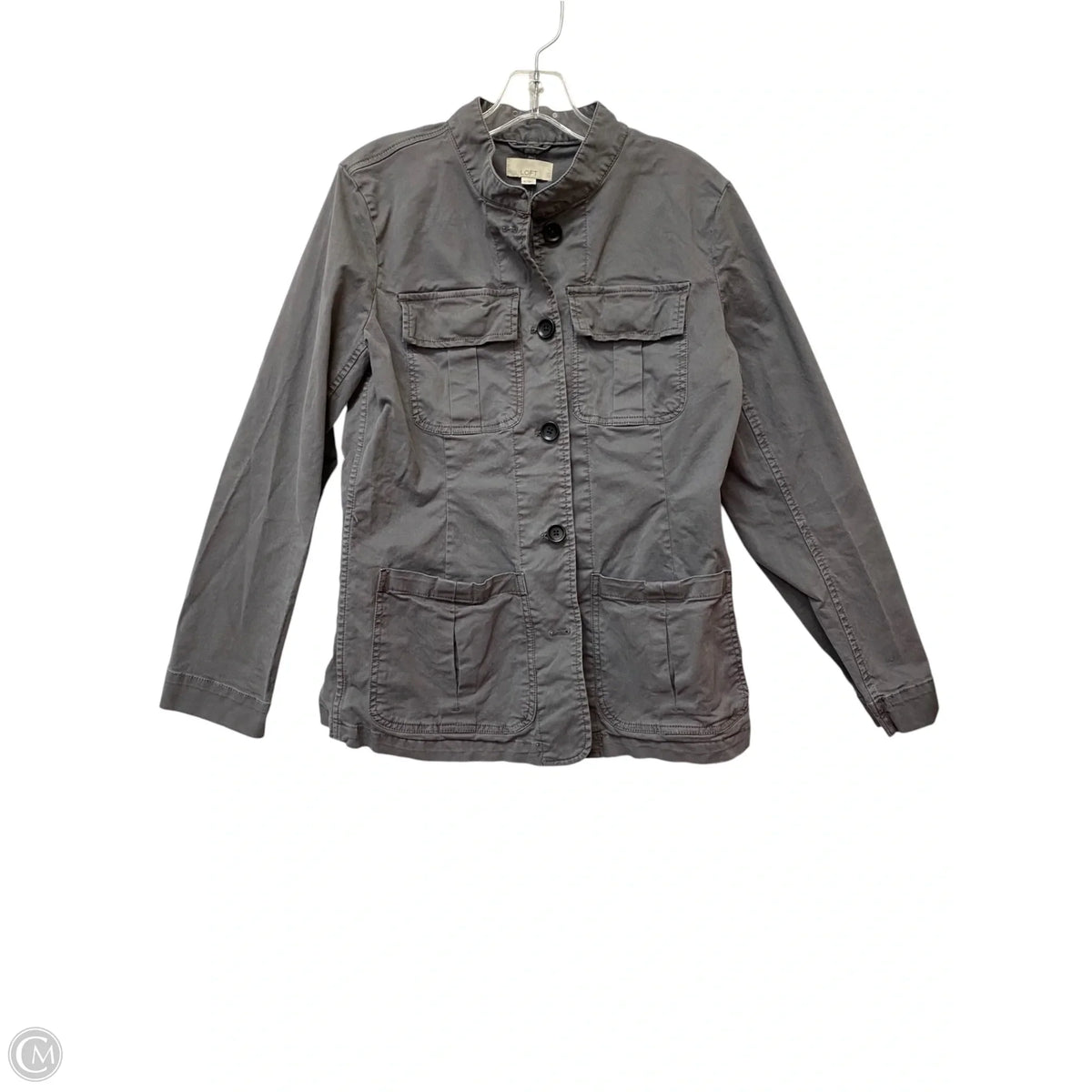 Jacket Other By Loft In Grey, Size: M