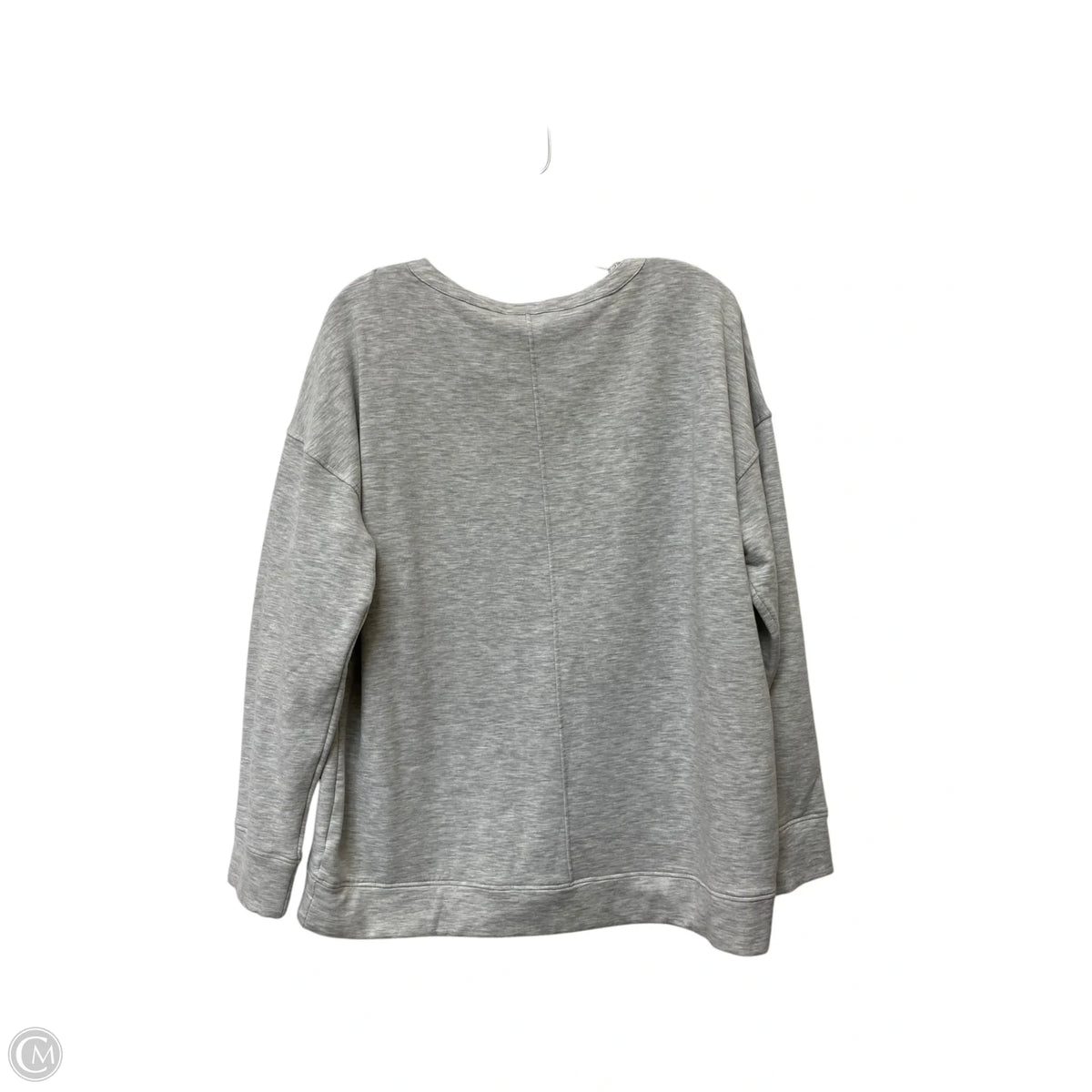 Top Long Sleeve By Haven In Grey, Size: L