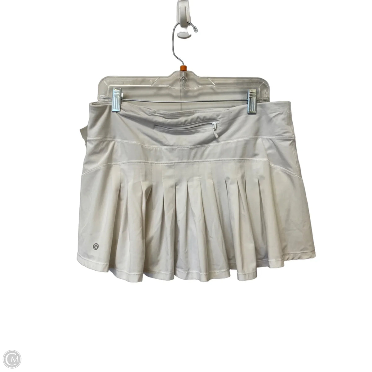 Athletic Skort By Lululemon In White, Size: 10