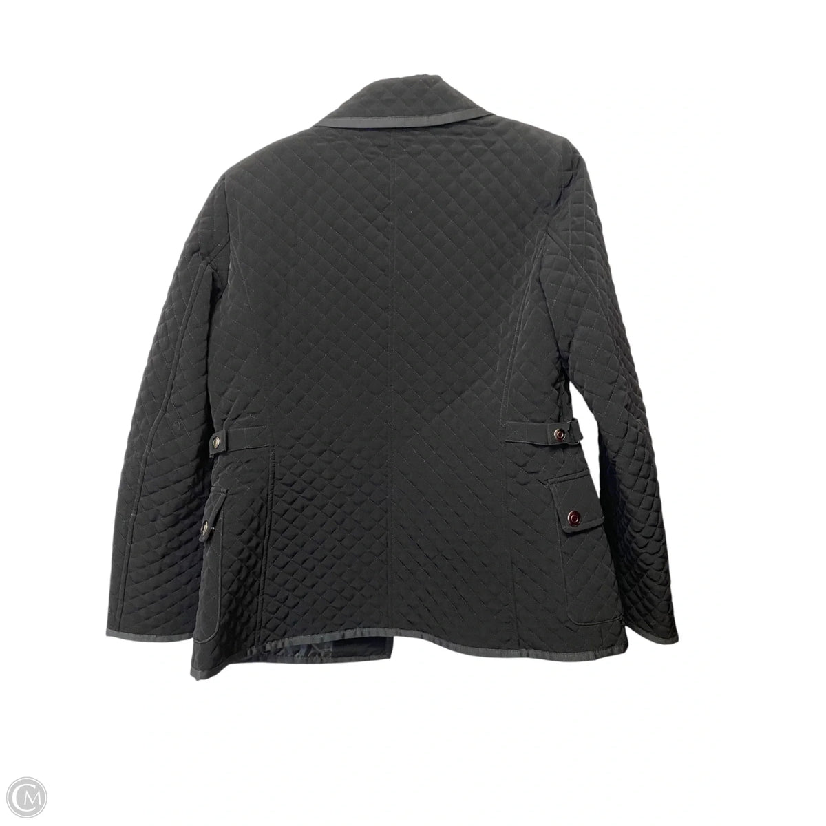 Jacket Puffer & Quilted By Esprit In Black, Size: M
