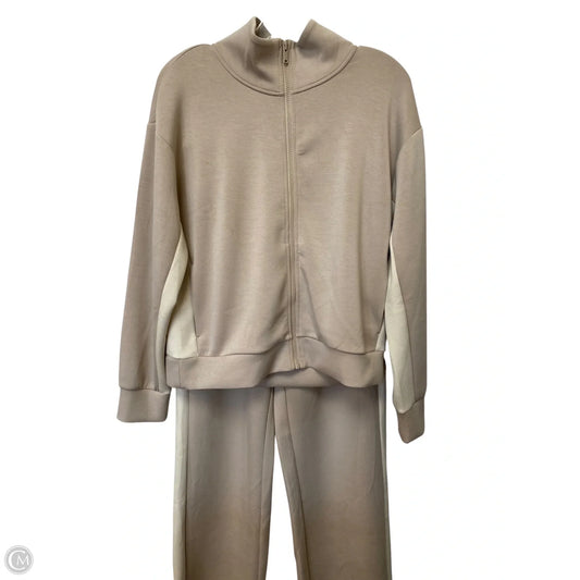 Lounge Set Pants By Zella In Tan, Size: S
