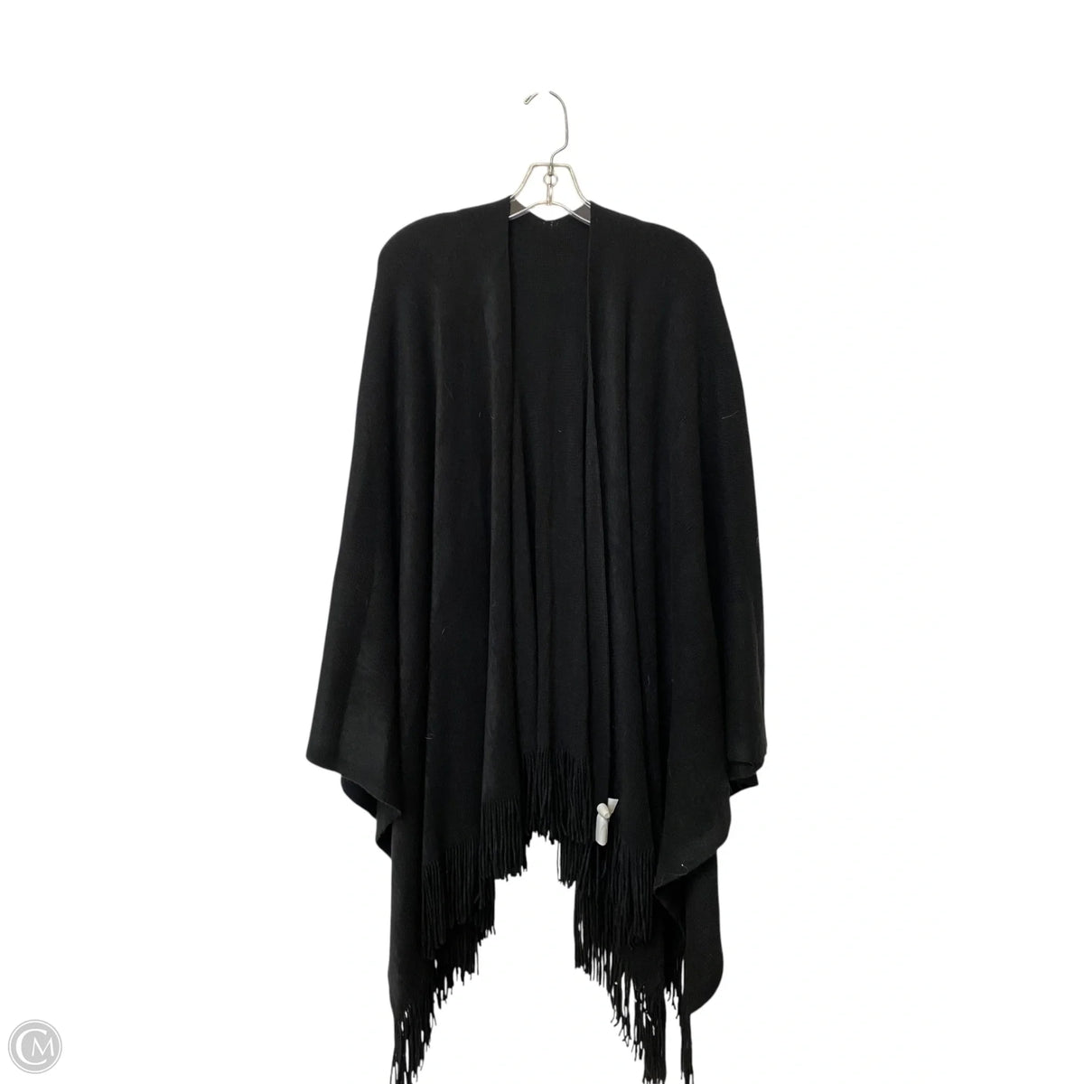 Shawl By Clothes Mentor In Black, Size: Osfm