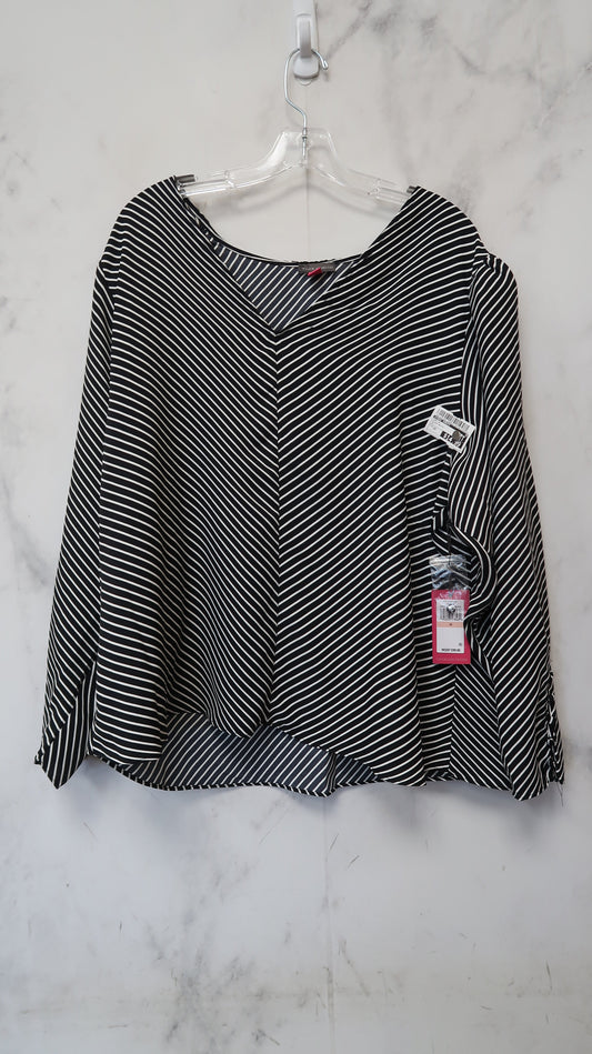 Top Long Sleeve By Vince Camuto  Size: 2x