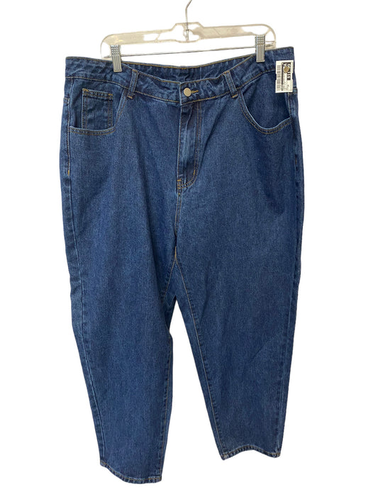 Jeans Relaxed/boyfriend By Shein  Size: 2x