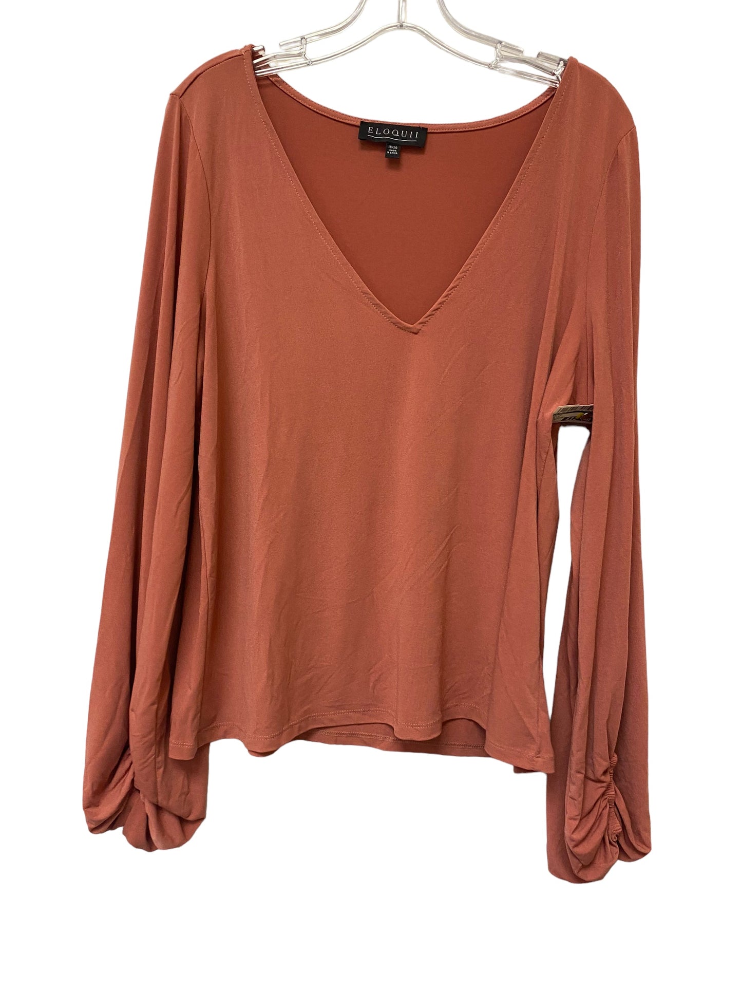 Top Long Sleeve By Eloquii  Size: 2x