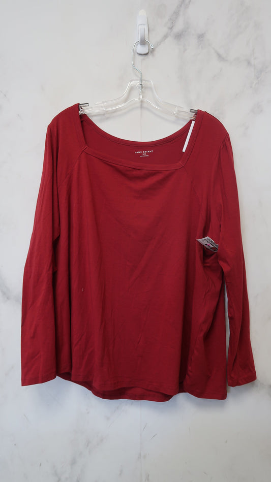 Top Long Sleeve Basic By Lane Bryant  Size: 18