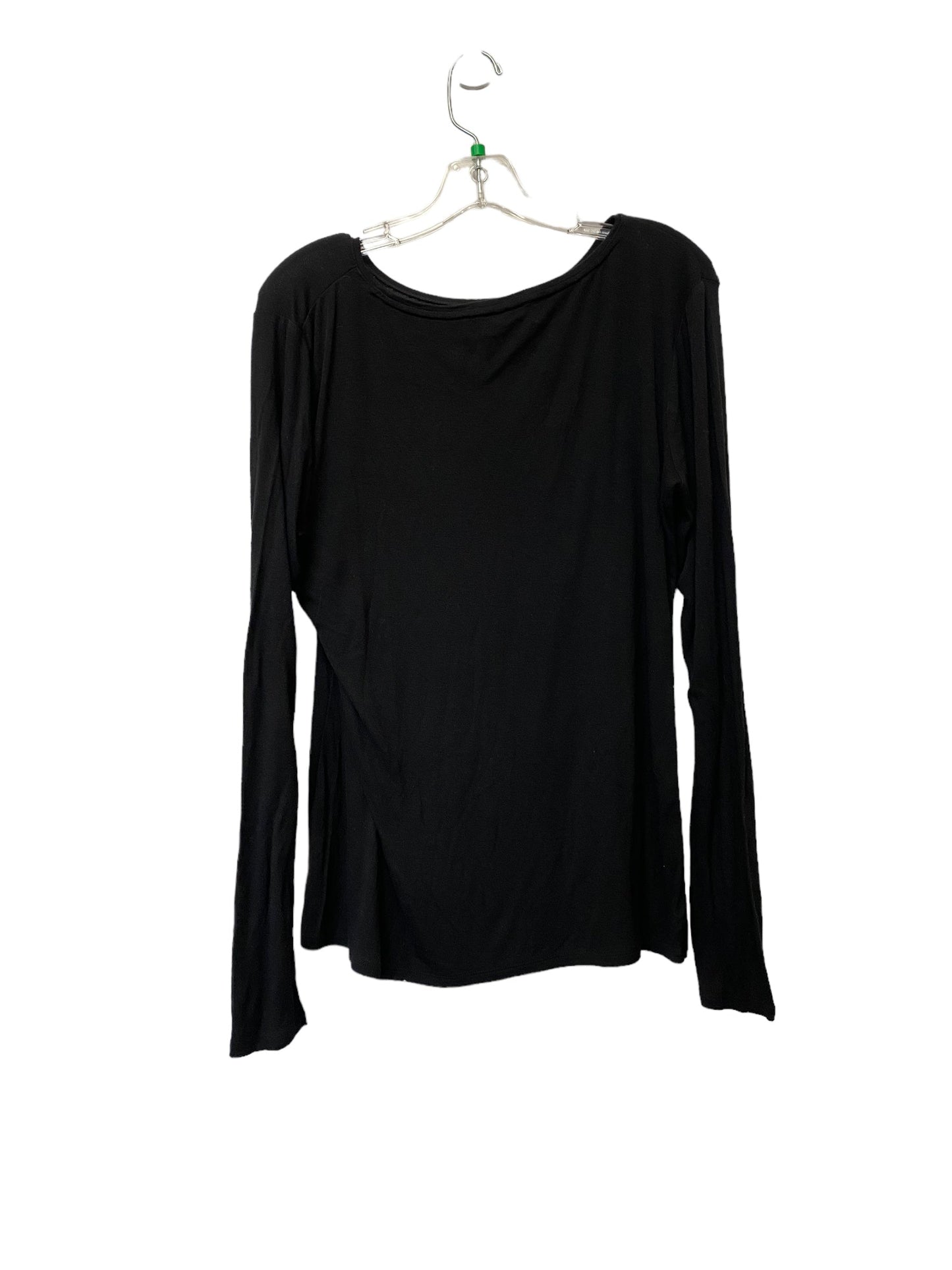 Top Long Sleeve Basic By White House Black Market  Size: L
