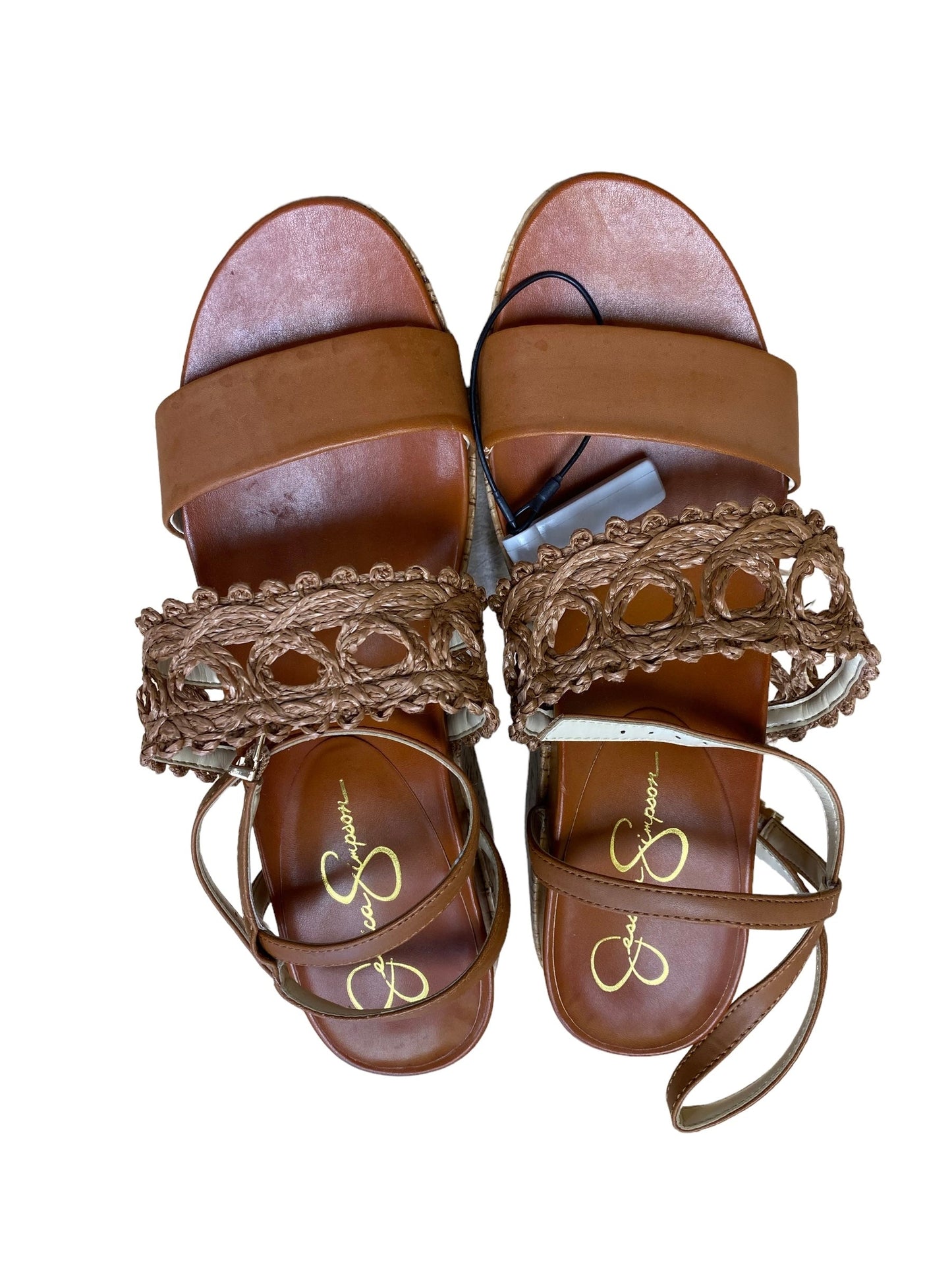 Sandals Heels Platform By Jessica Simpson  Size: 11