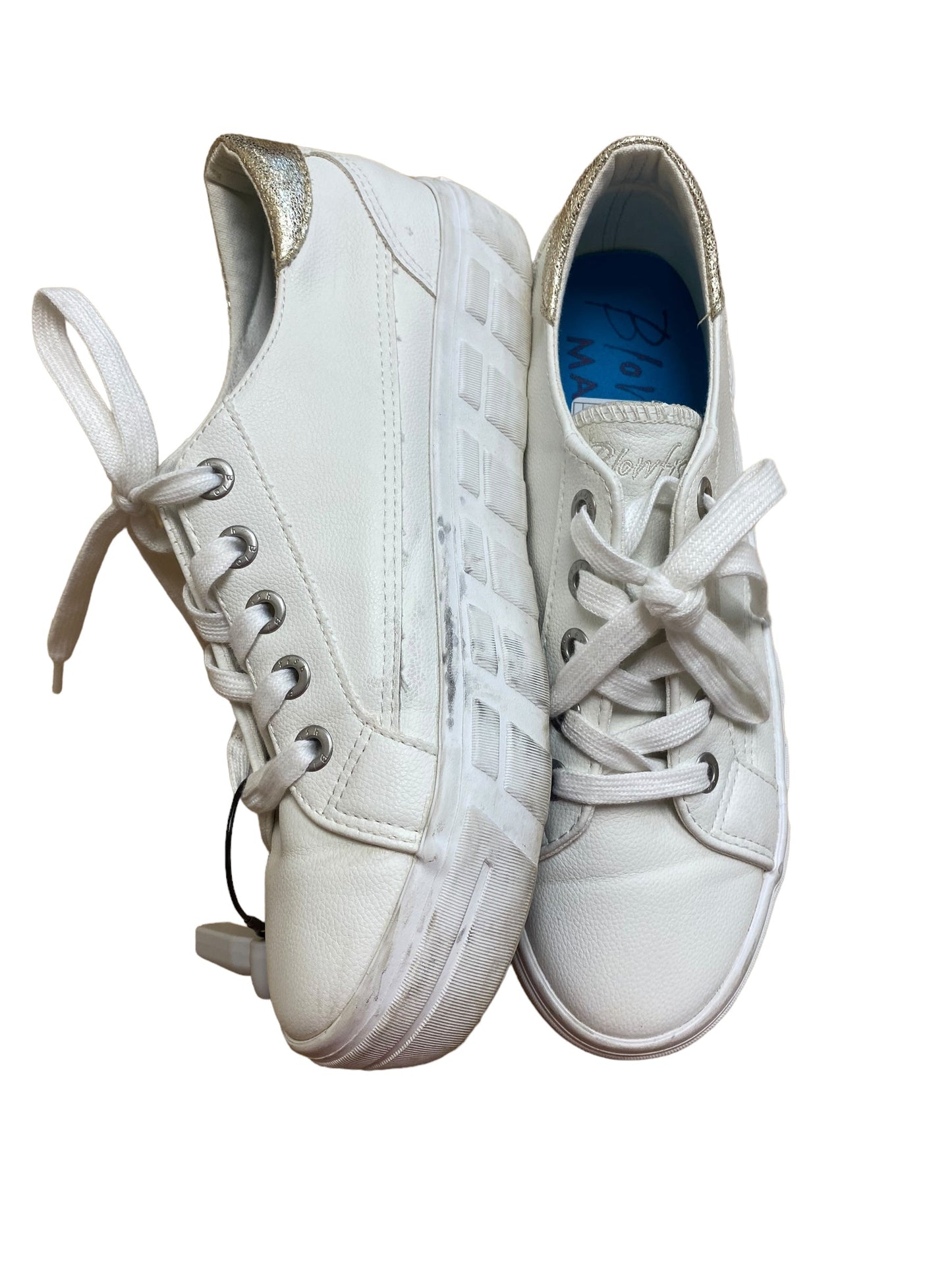 White Shoes Flats Blowfish, Size 10