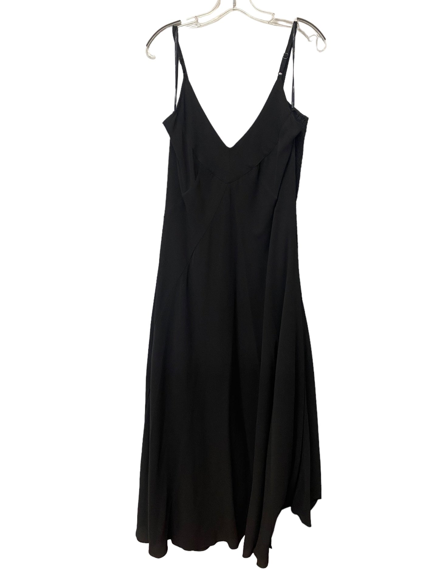 Black Dress Casual Maxi City Chic, Size 16