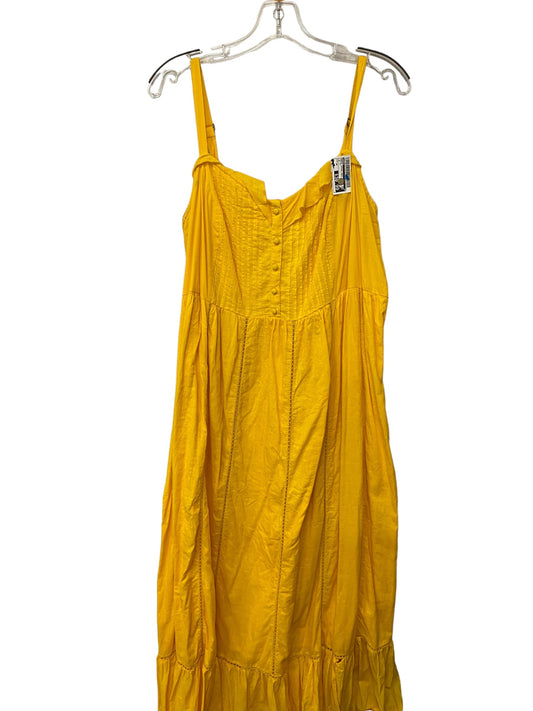 Yellow Dress Casual Maxi Maeve, Size 16