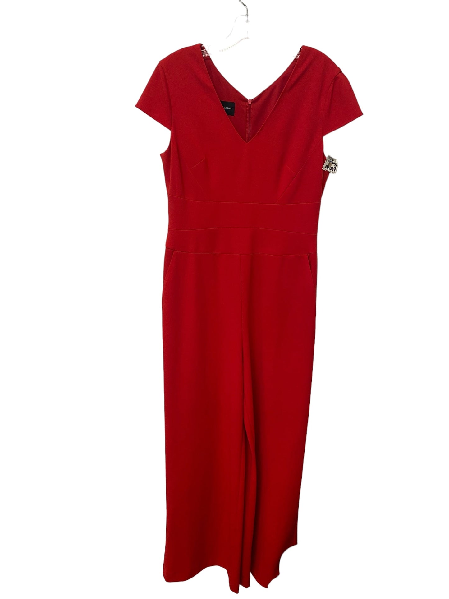 Red Jumpsuit Donna Morgan, Size 8