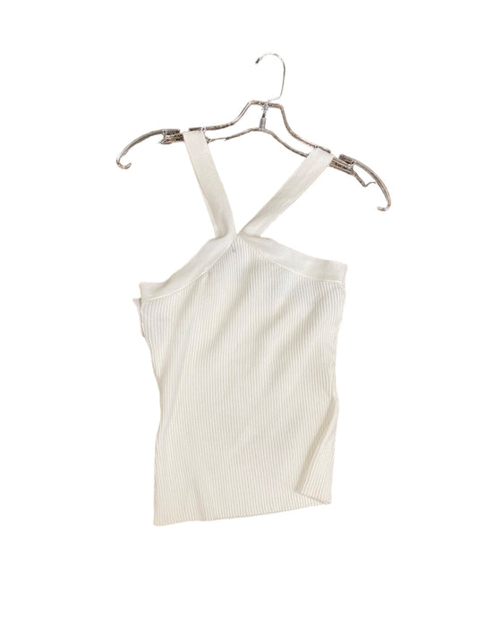 White Top Sleeveless Clothes Mentor, Size S