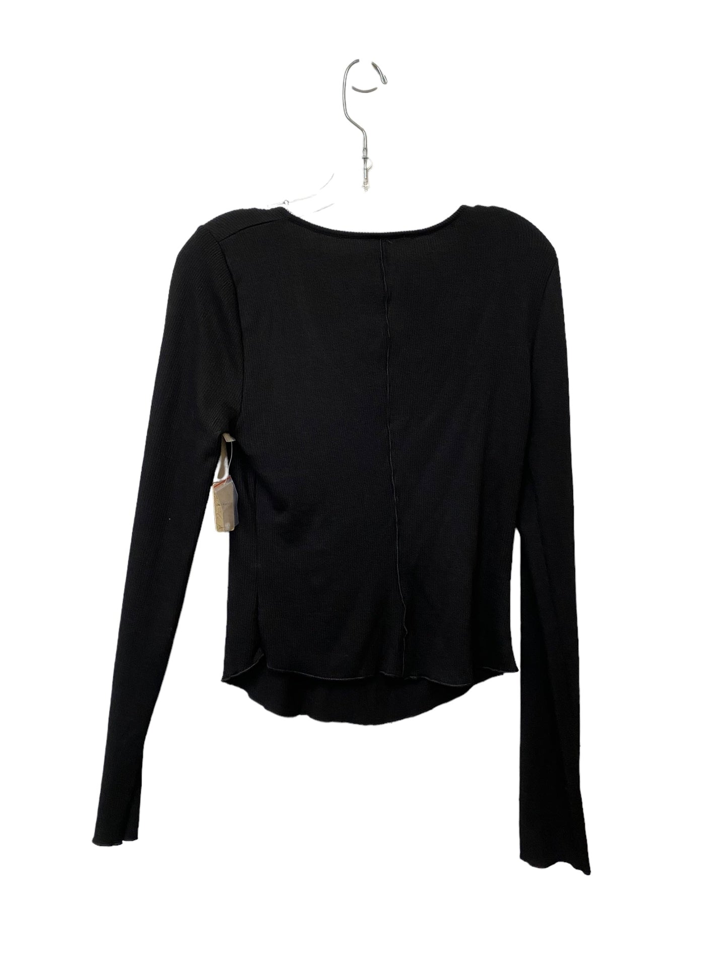 Black Top Long Sleeve Free People, Size M