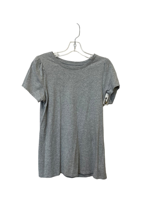 Grey Top Short Sleeve Basic Crown And Ivy, Size M