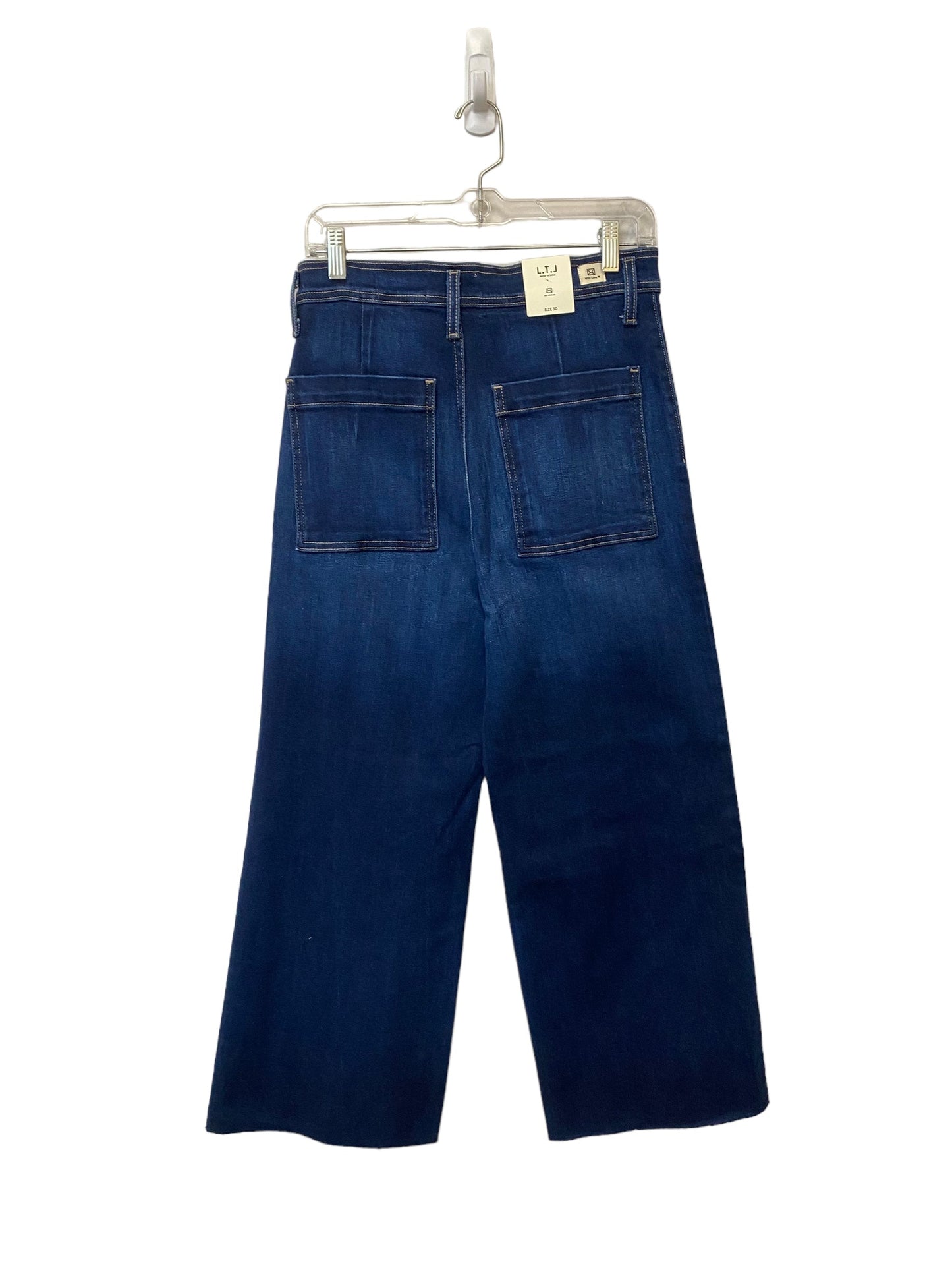 Blue Denim Jeans Straight Clothes Mentor, Size 30