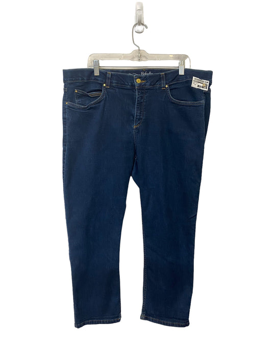 Blue Denim Jeans Skinny Rafaella, Size 20w