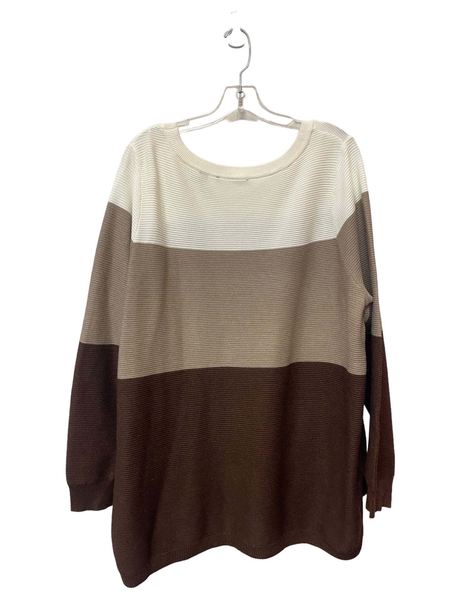 Brown Sweater Cyrus Knits, Size 3x