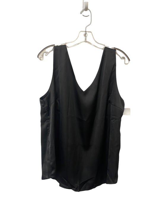 Black Top Sleeveless Clothes Mentor, Size 3x