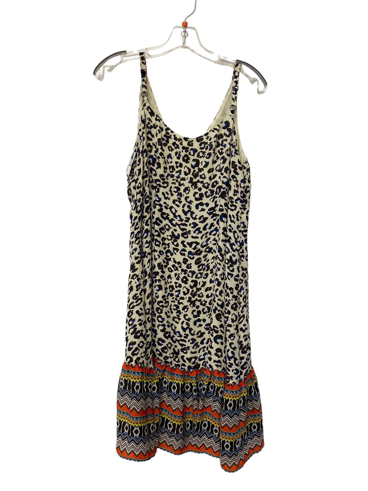 Animal Print Dress Casual Midi Cabi, Size S