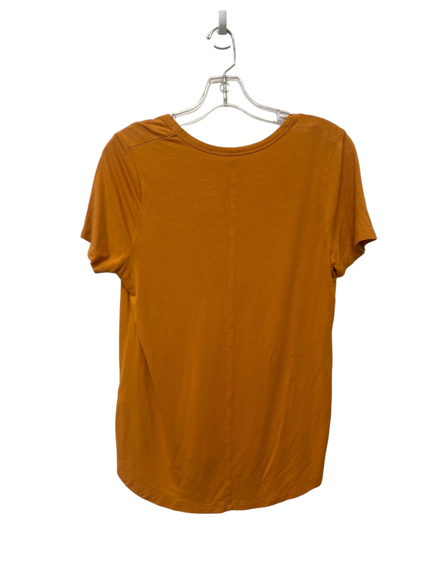 Orange Top Short Sleeve Basic A New Day, Size S