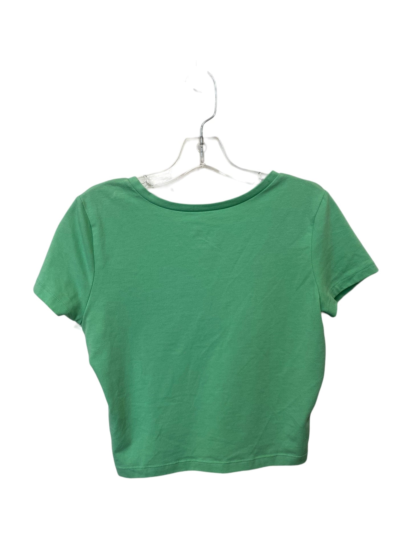 Green Top Short Sleeve Wild Fable, Size M