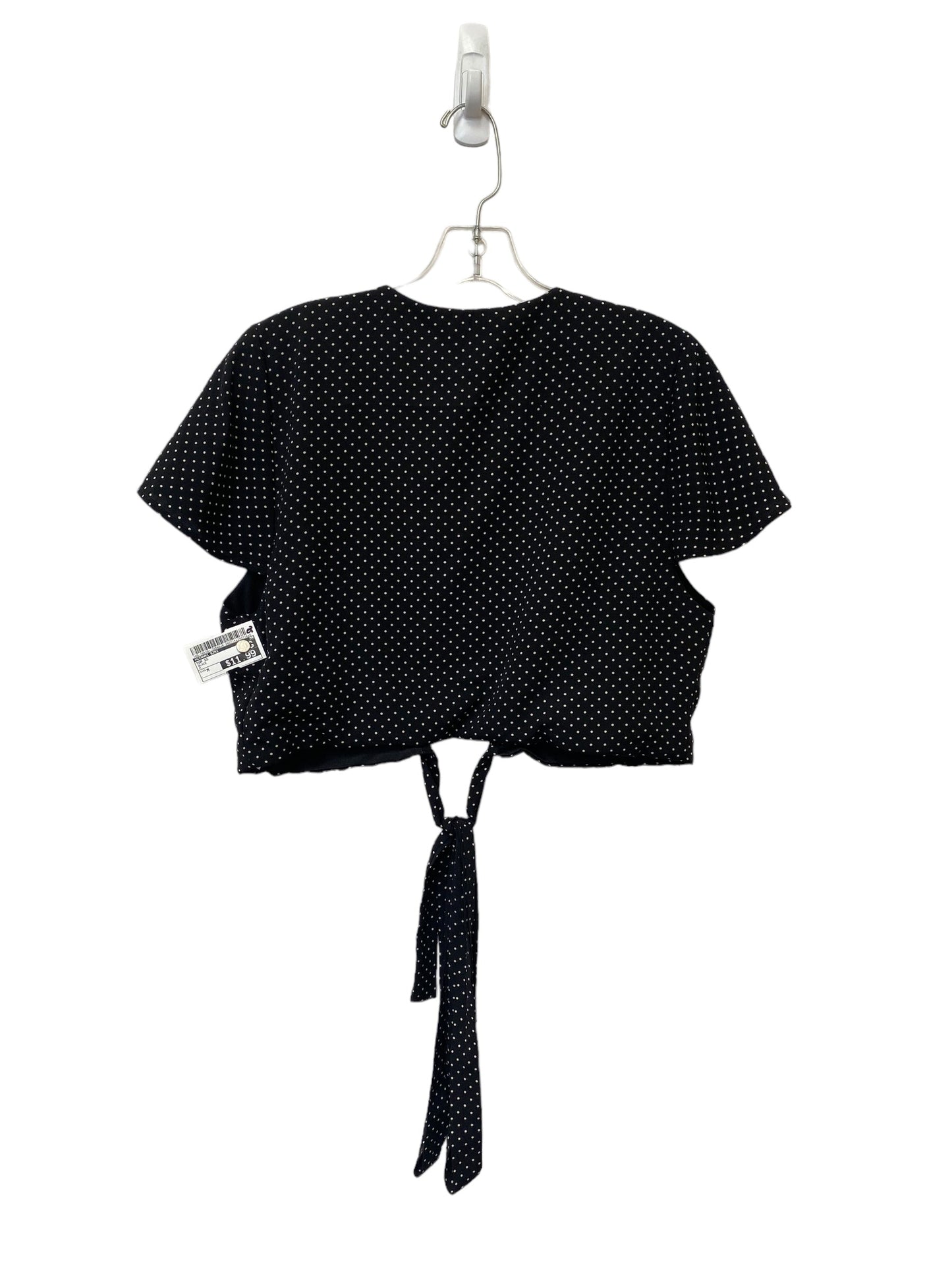 Black Top Short Sleeve Gianni Bini, Size M